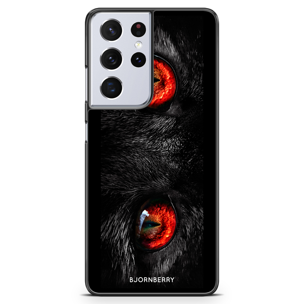 Samsung Galaxy S21 Ultra Case - Red Cat Eyes