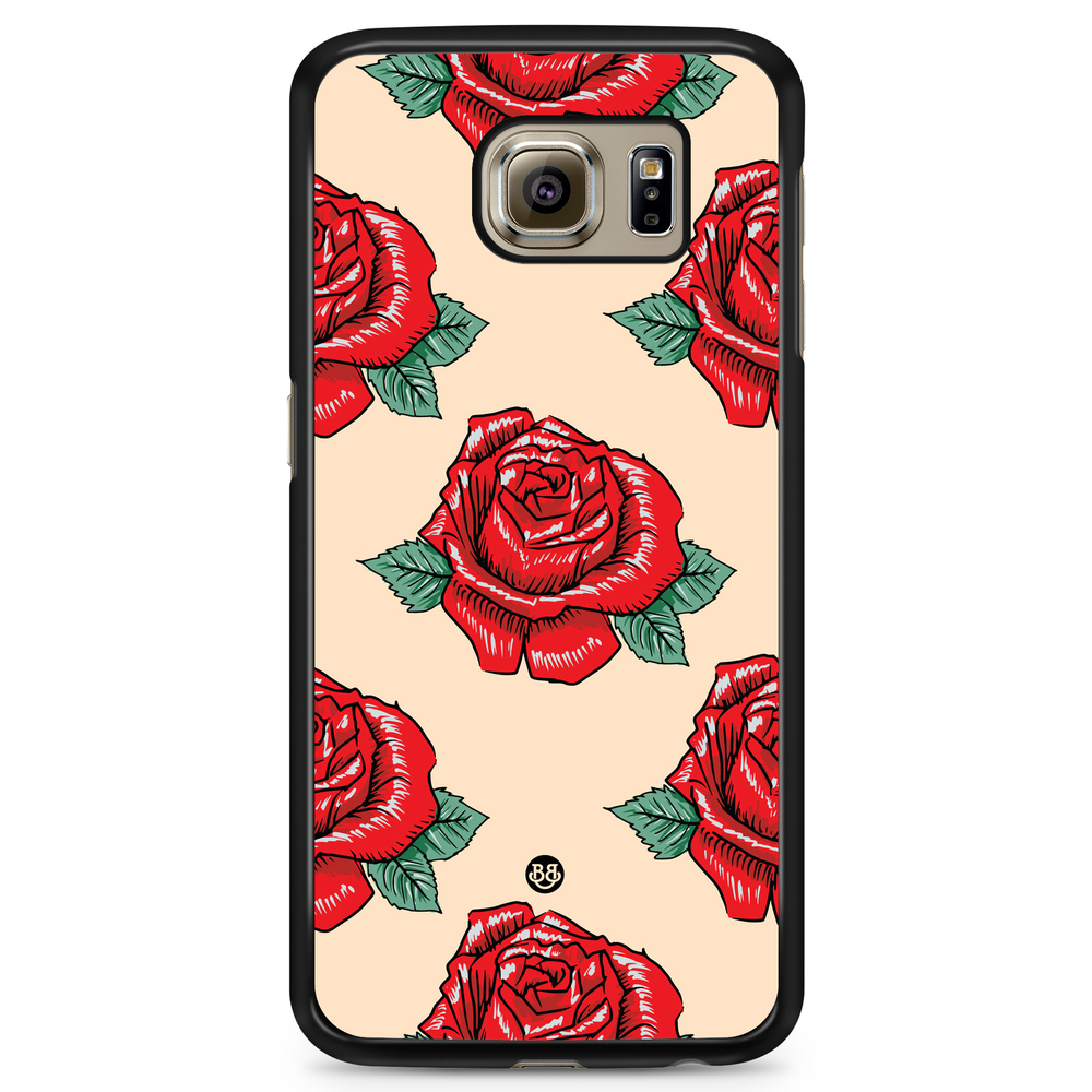 Samsung Galaxy S6 Case - Rose Pattern