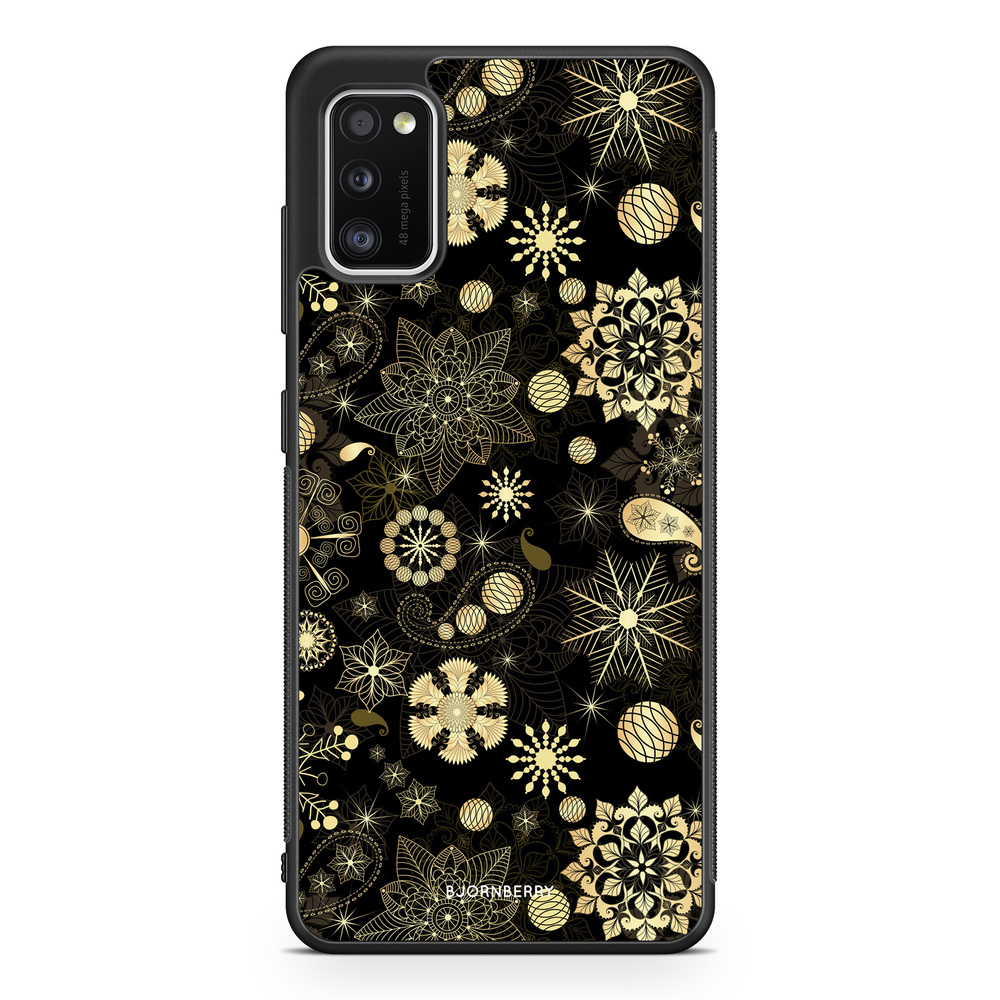 Samsung Galaxy A41 Case - Christmas Glitter