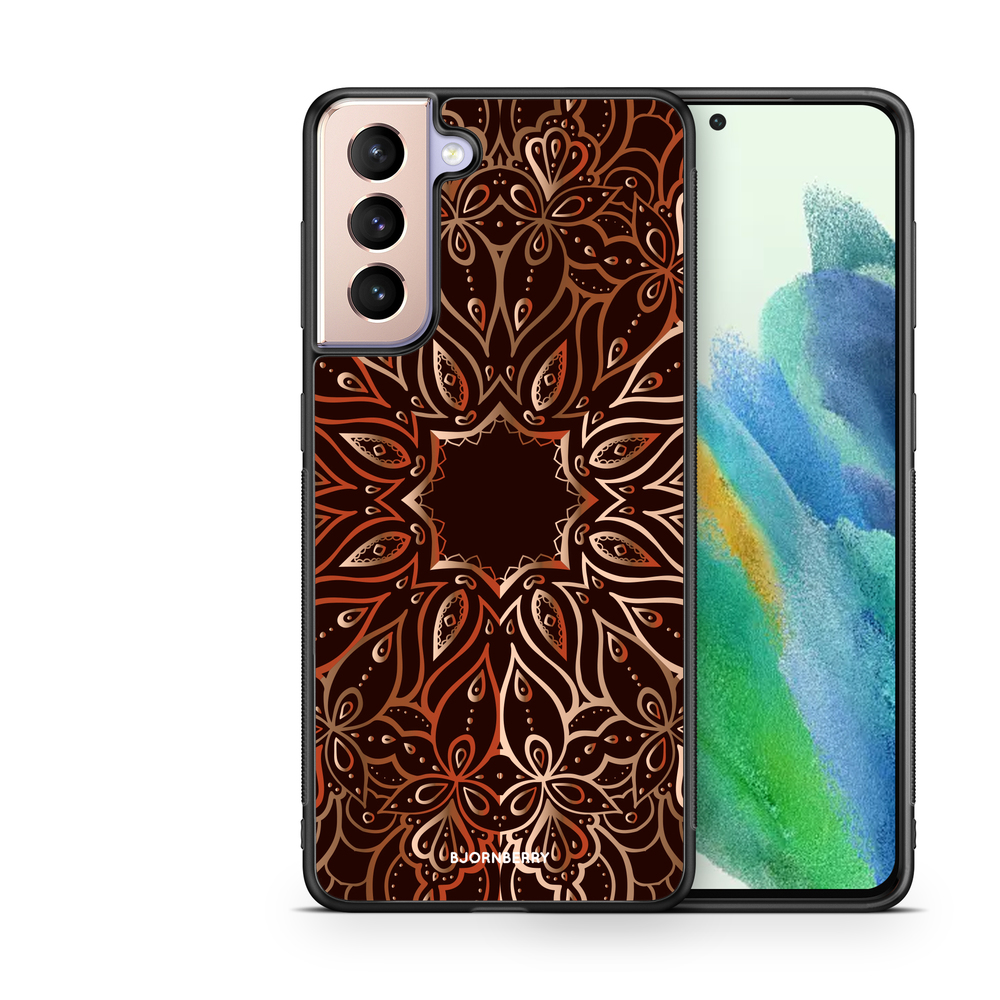 Samsung Galaxy S21 FE 5G Case - Bronze Mandala