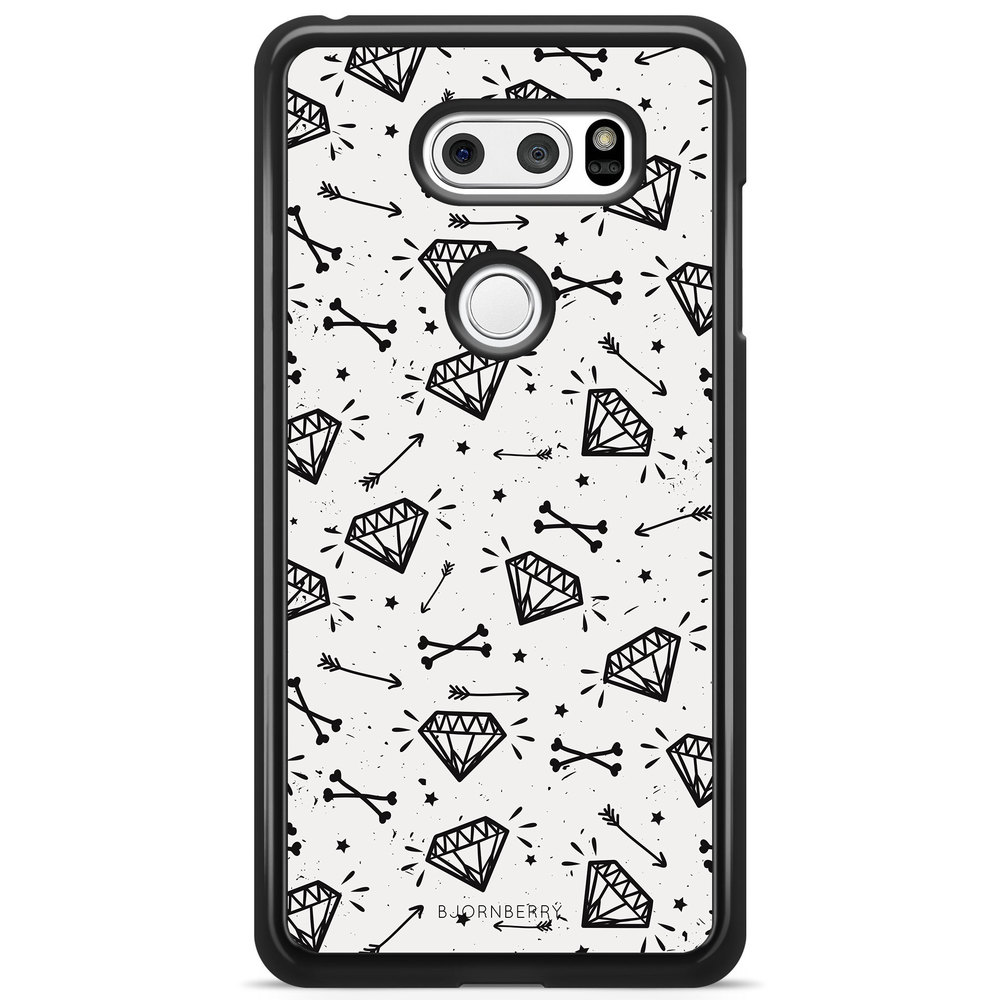 LG V30 Case - Diamond Pattern