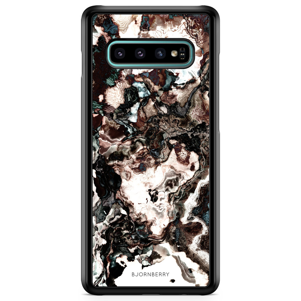 Samsung Galaxy S10 Plus Case - Marble Brown