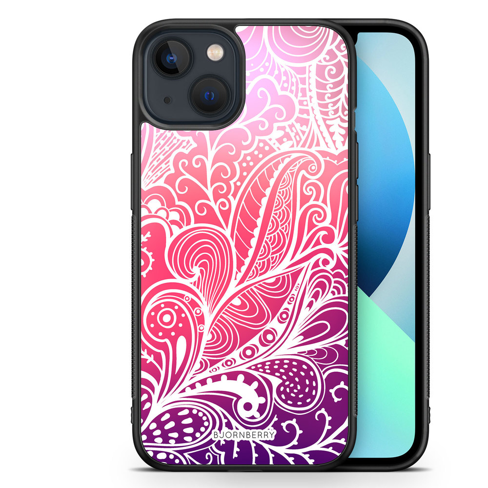 iPhone 13 Mini Case - Colorful Flowers