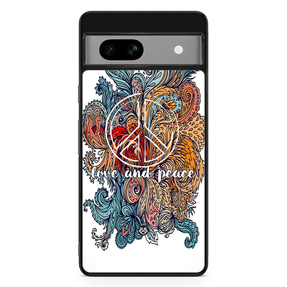 Google Pixel 7a Case - Love and peace