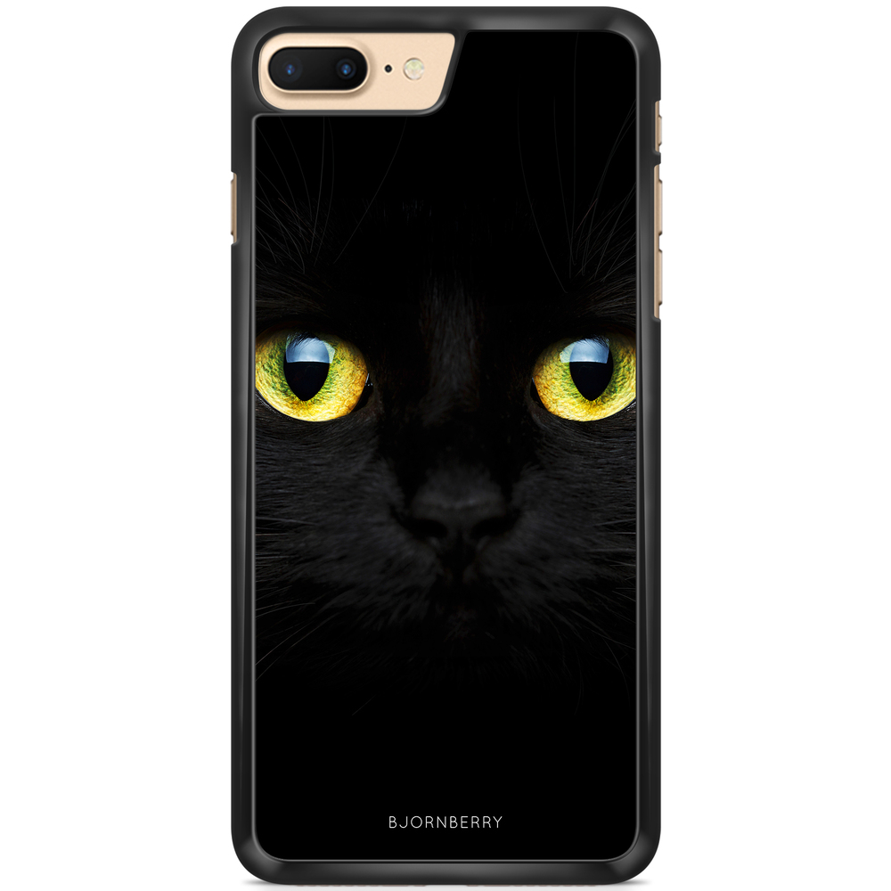 iPhone 7 Plus Case - Black Cat Close Up
