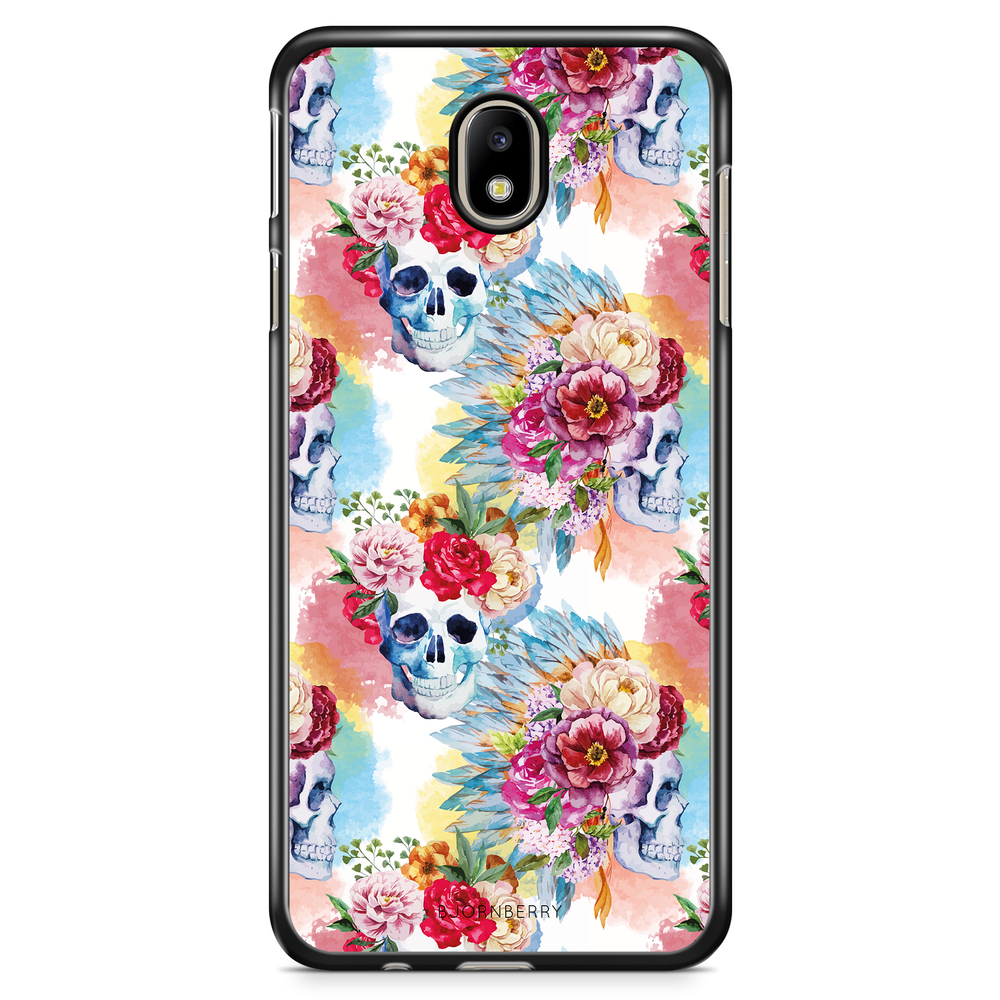 Samsung Galaxy J5 (2017) Case - Skulls And Flowers