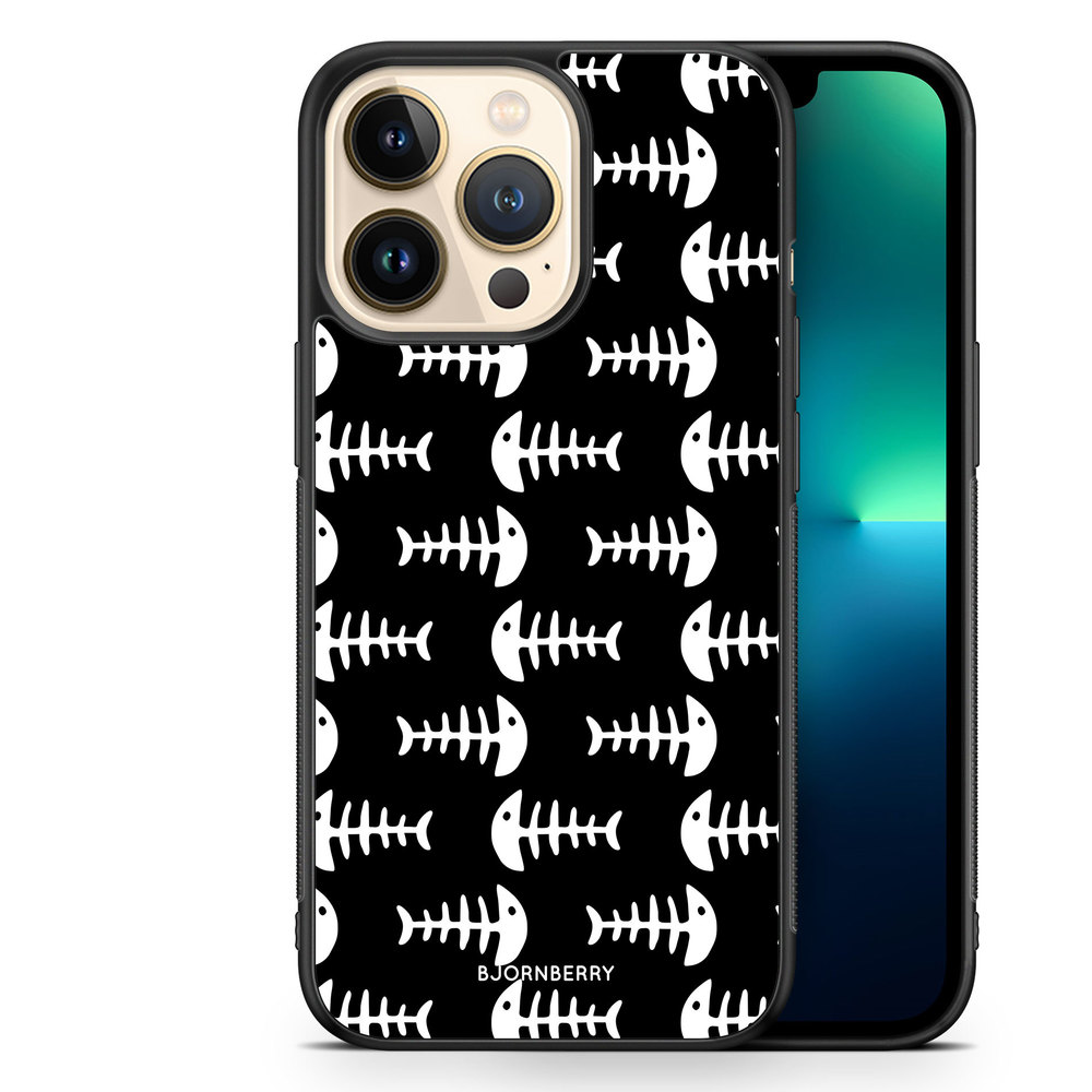 iPhone 13 Pro Case - Fish Skeleton