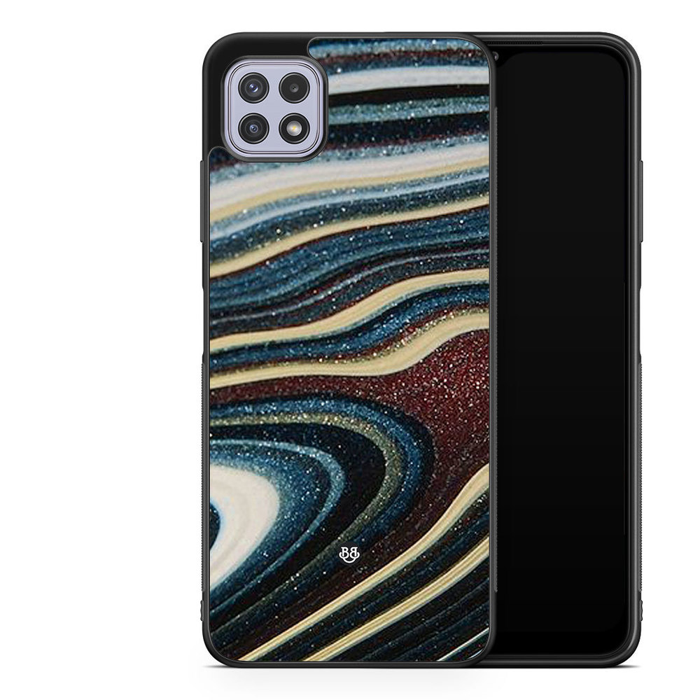 Samsung Galaxy A22 4G Case - Malachite Pattern