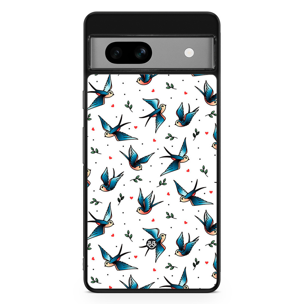 Google Pixel 7a Case - Swallows