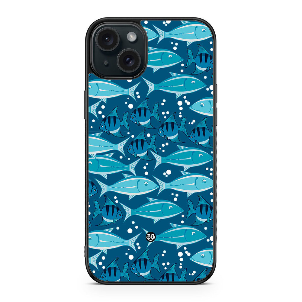 iPhone 15 Plus Case - Fish Pattern