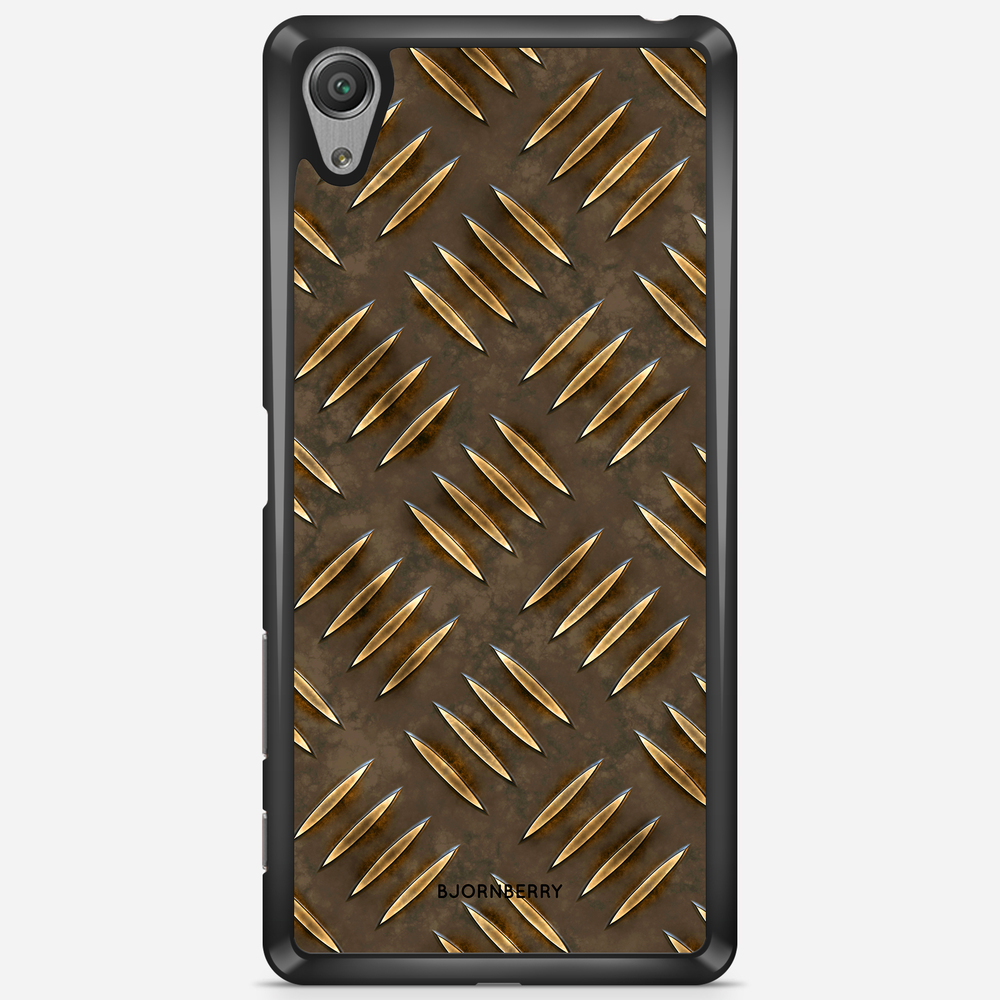 Sony Xperia X Performance Case - Steel Pattern
