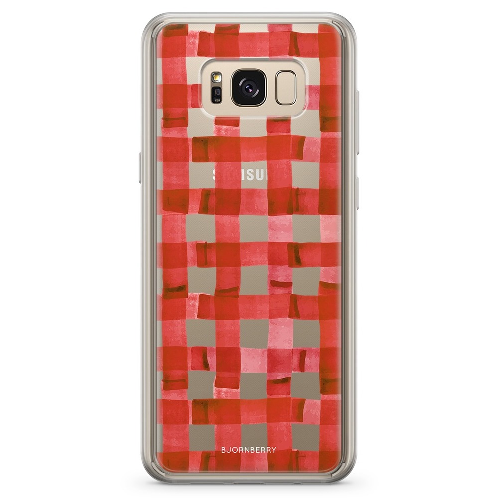 Samsung Galaxy S8 Plus Fashion Case - Red Stripes