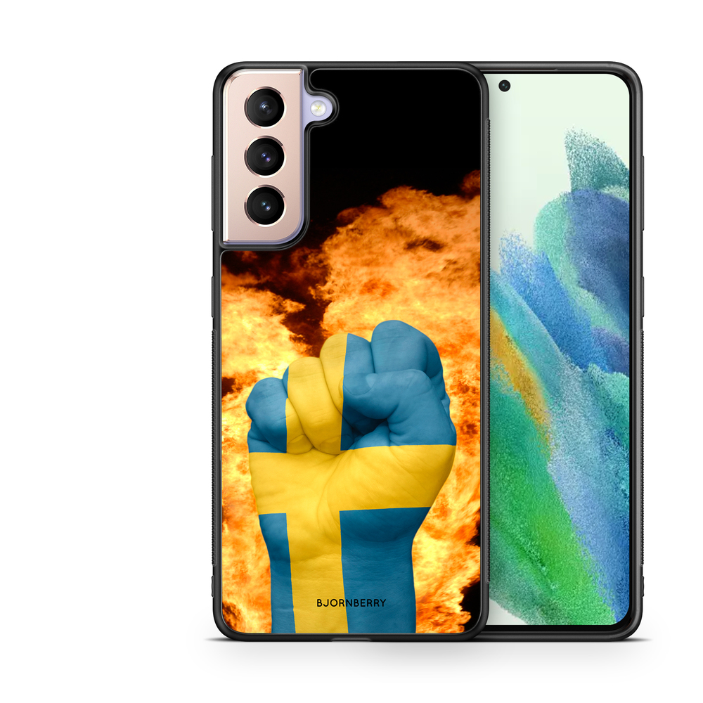 Samsung Galaxy S21 FE 5G Case - Sweden Hand