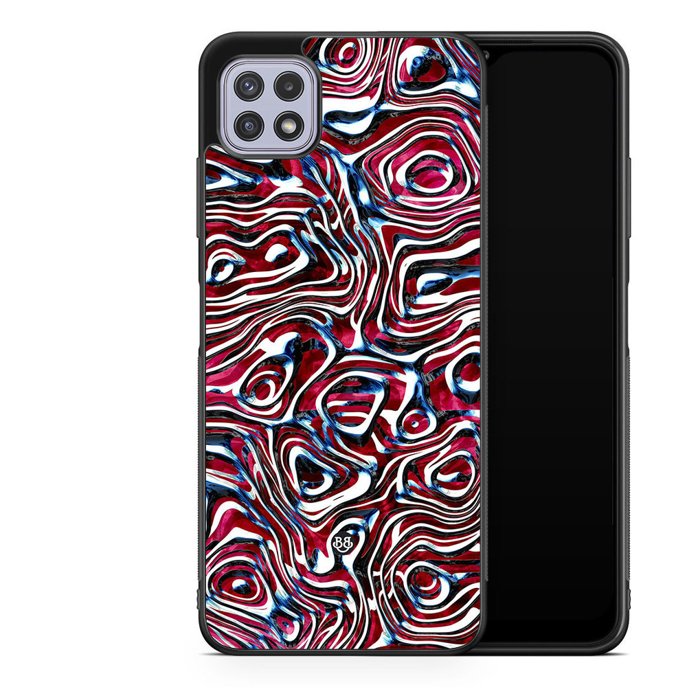 Samsung Galaxy A22 4G Case - Mineral Pattern