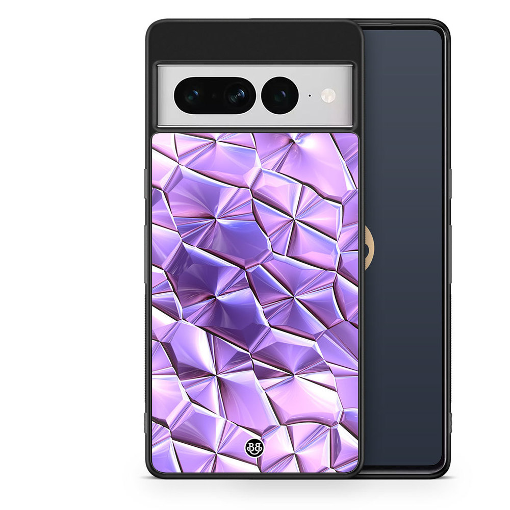 Google Pixel 7 Pro Case - Purple Crystal