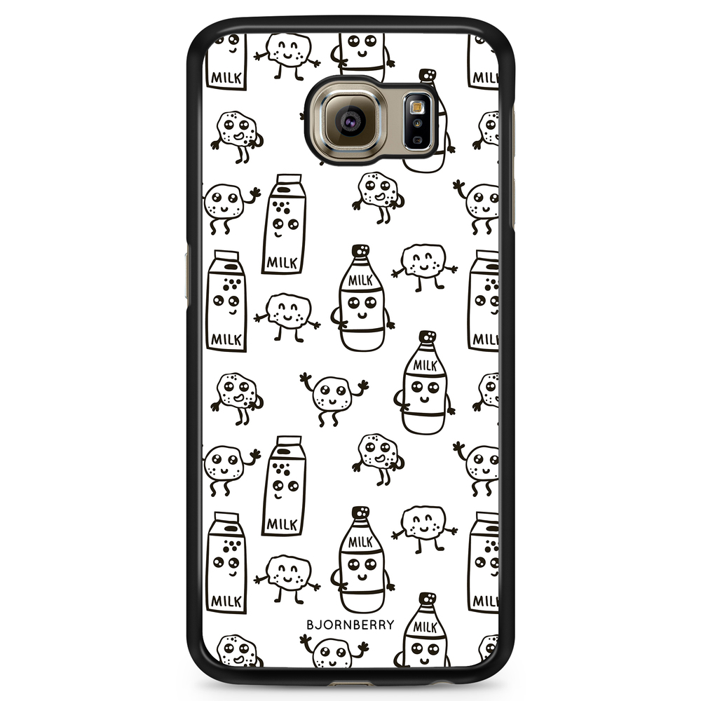 Samsung Galaxy S6 Edge Case - Milk and Cookies