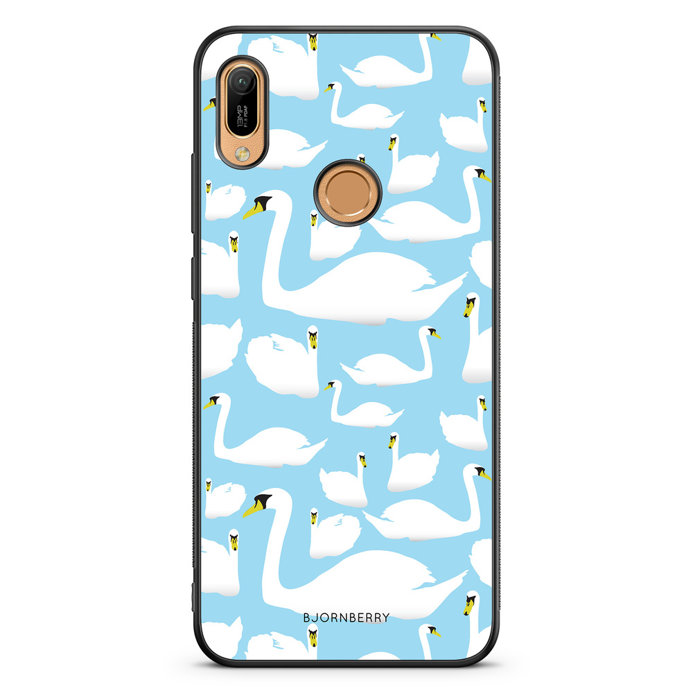Huawei Y6 2019 Case - Swan