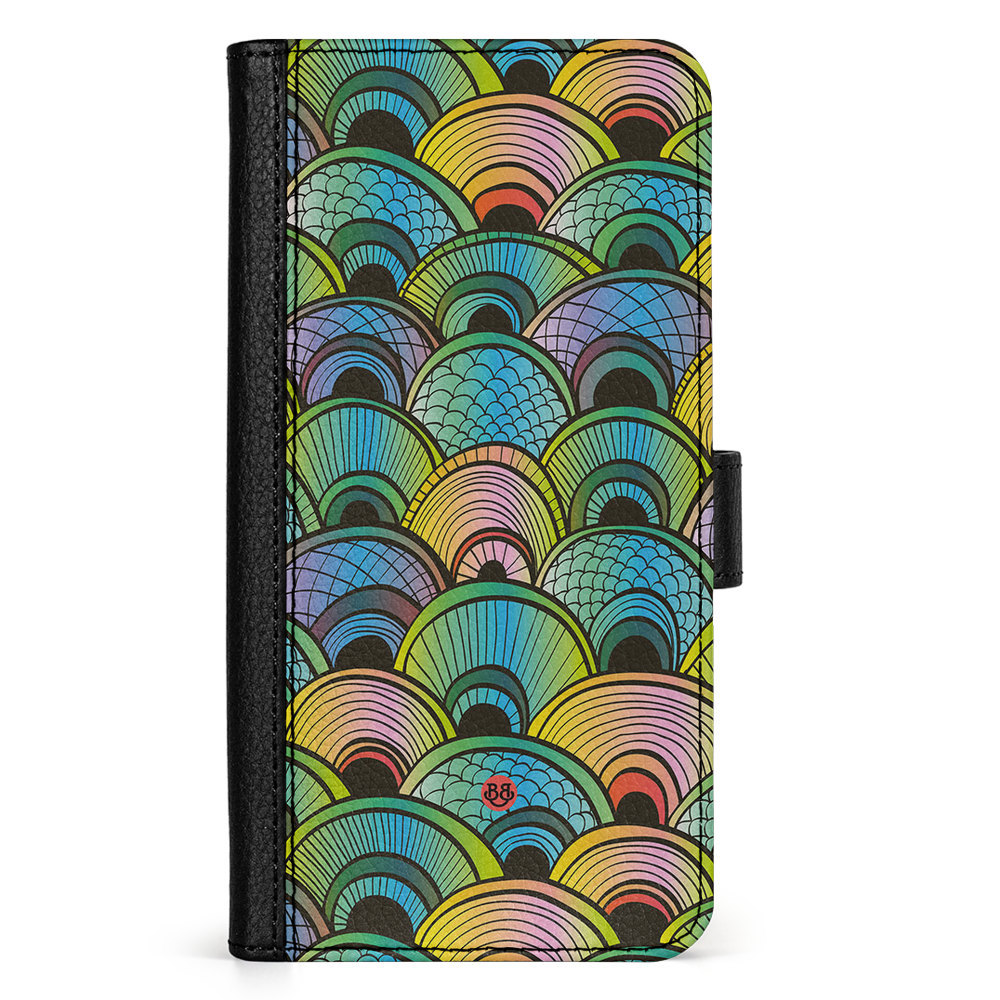 Doro 8050 Wallet Case - Mermaid Scales