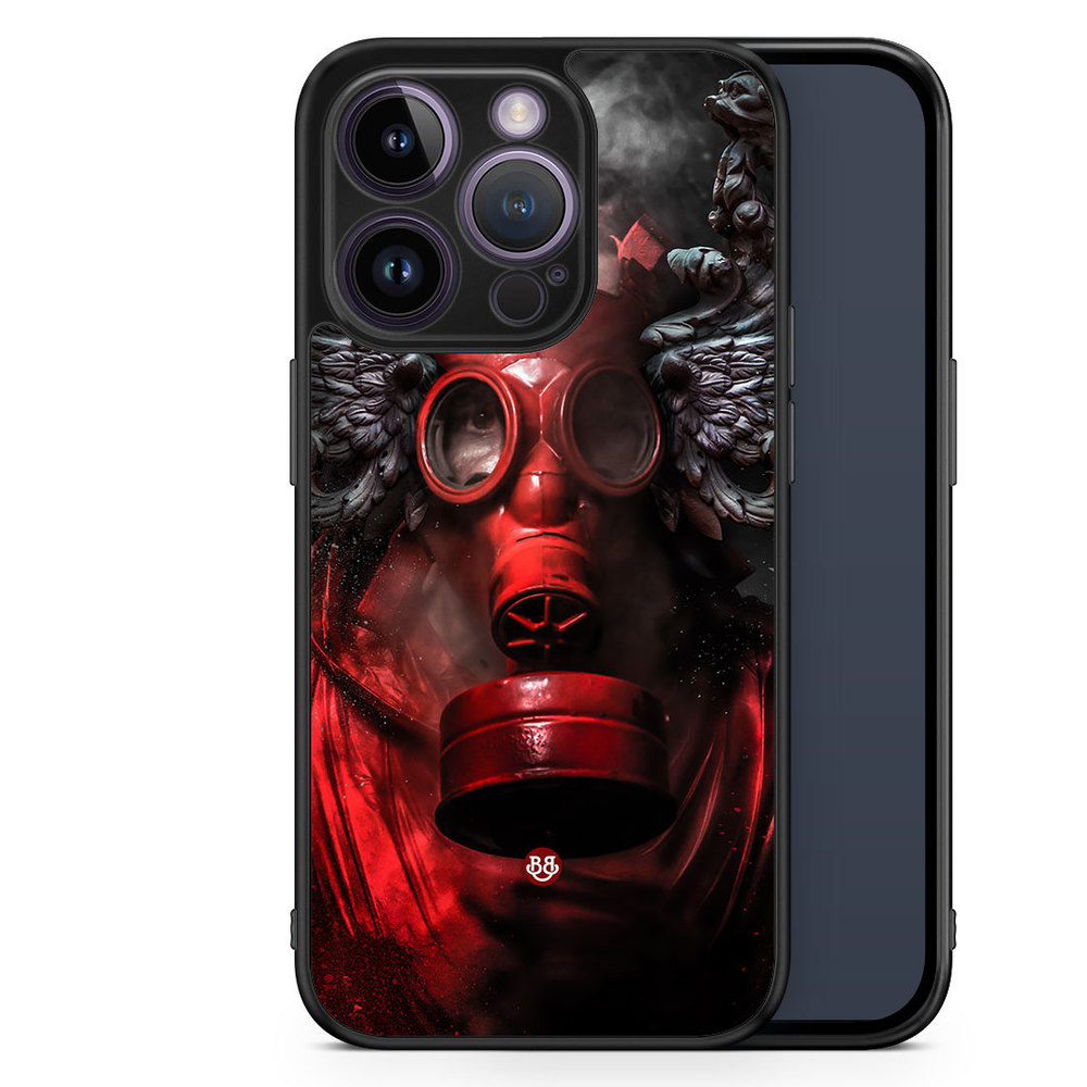 iPhone 14 Pro Case - Gas Mask