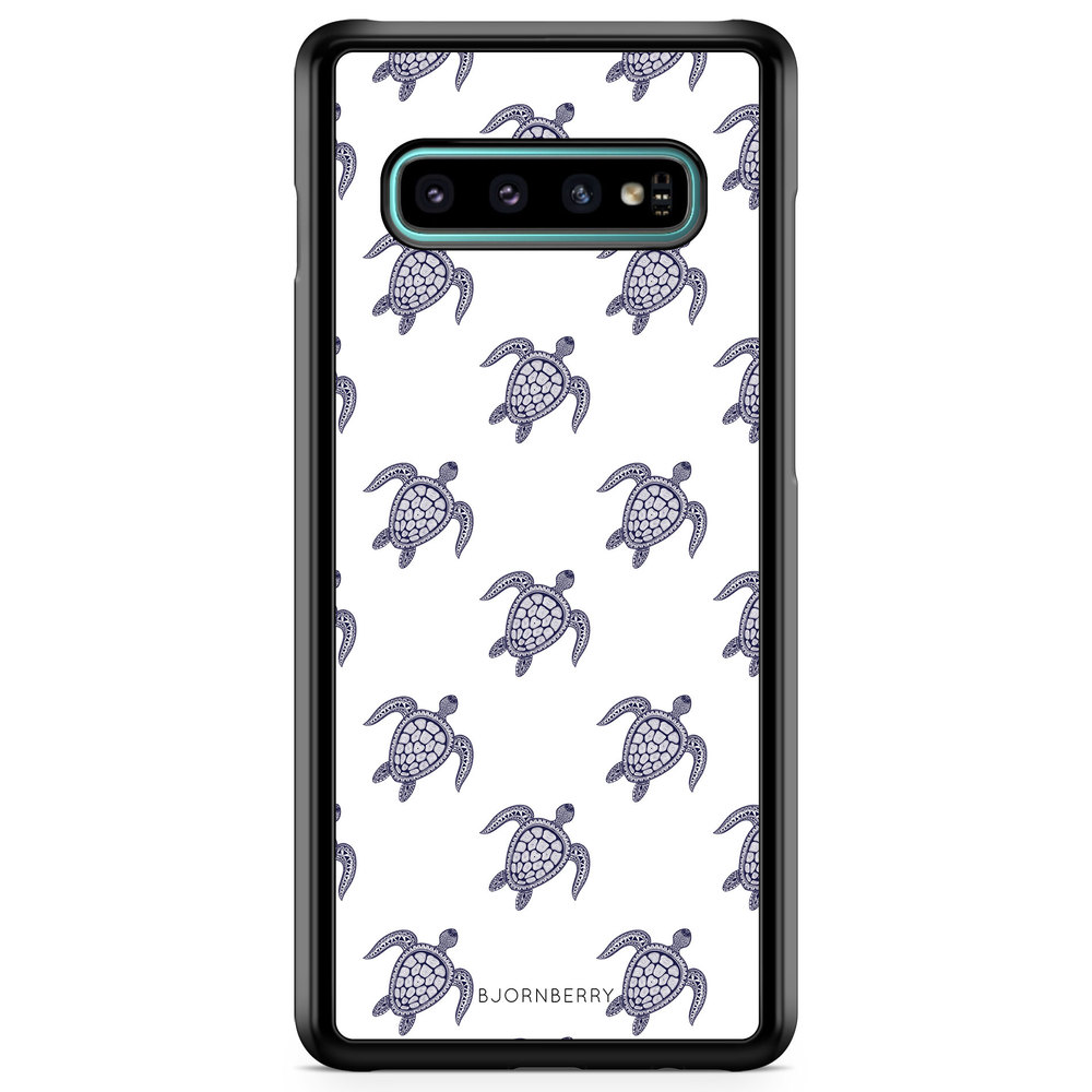 Samsung Galaxy S10 Plus Case - Blue Turtles