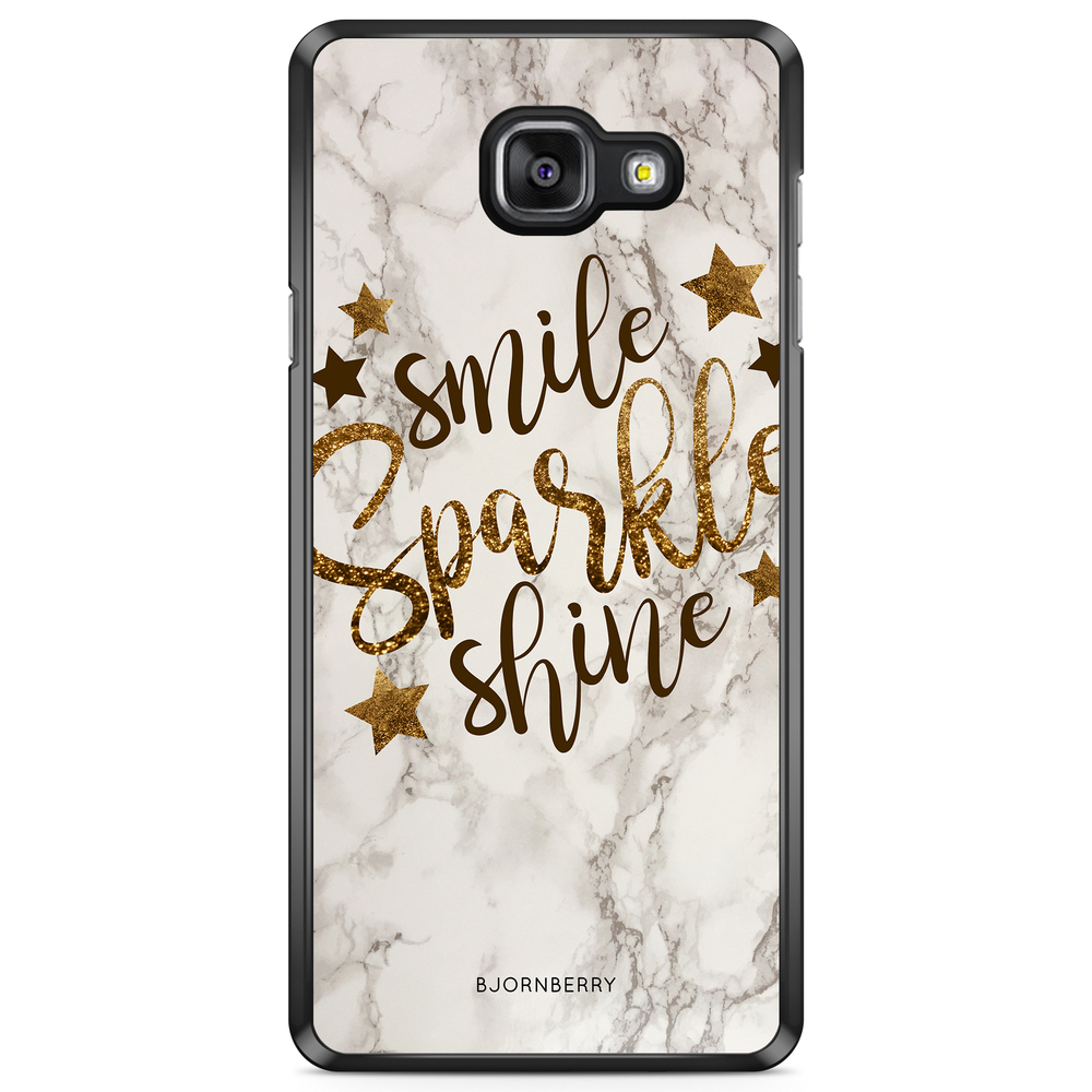 Samsung Galaxy A5 6 (2016) Case - Smile,Sparkle,Shine