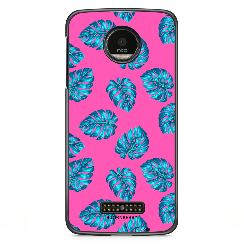 Moto Z2 Play Case - Monstera
