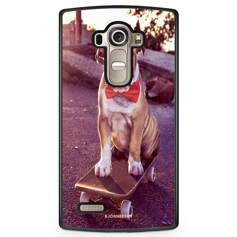 LG G4 Case - Bulldog skateboard