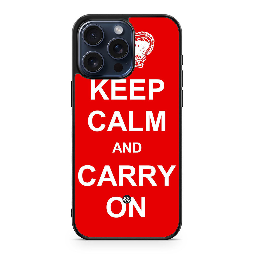 iPhone 15 Pro Max Case - Keep calm carry on