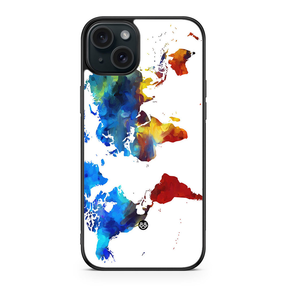 iPhone 15 Plus Case - World Map
