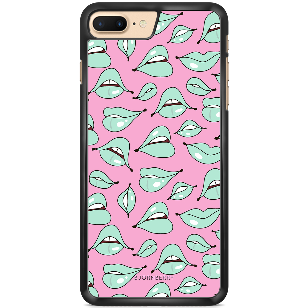 iPhone 7 Plus Case - Green Lips