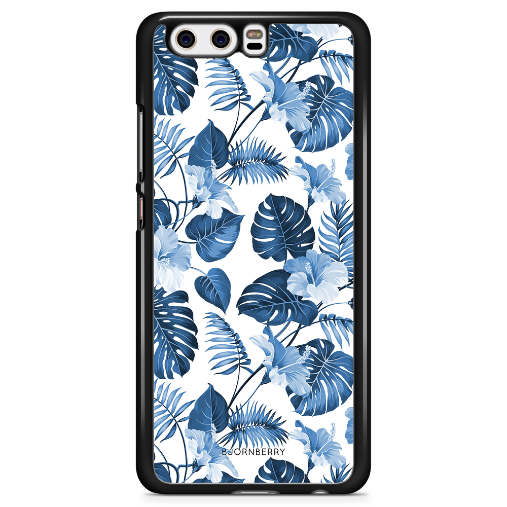 Huawei P10 Plus Case - Blue Flowers