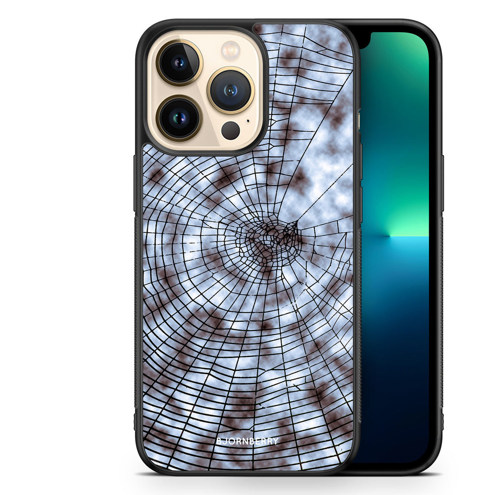 iPhone 13 Pro Case - Black Spiderweb