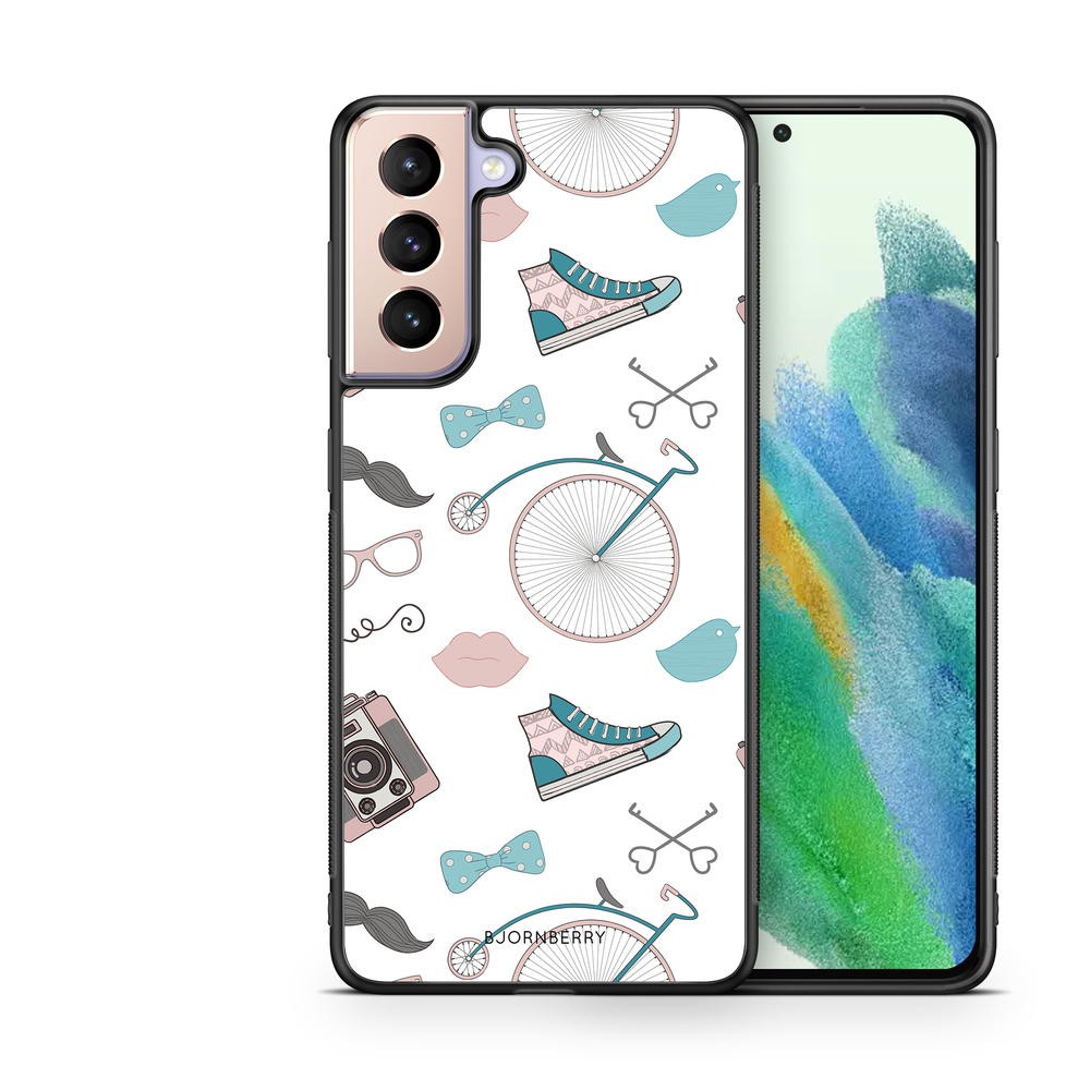 Samsung Galaxy S21 FE 5G Case - Hipster Pattern