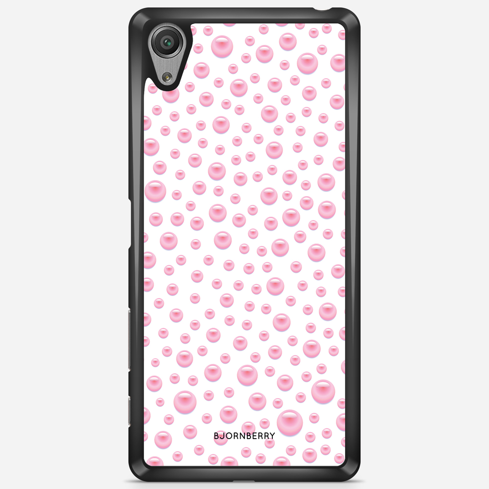 Sony Xperia X Performance Case - Pink Pearls