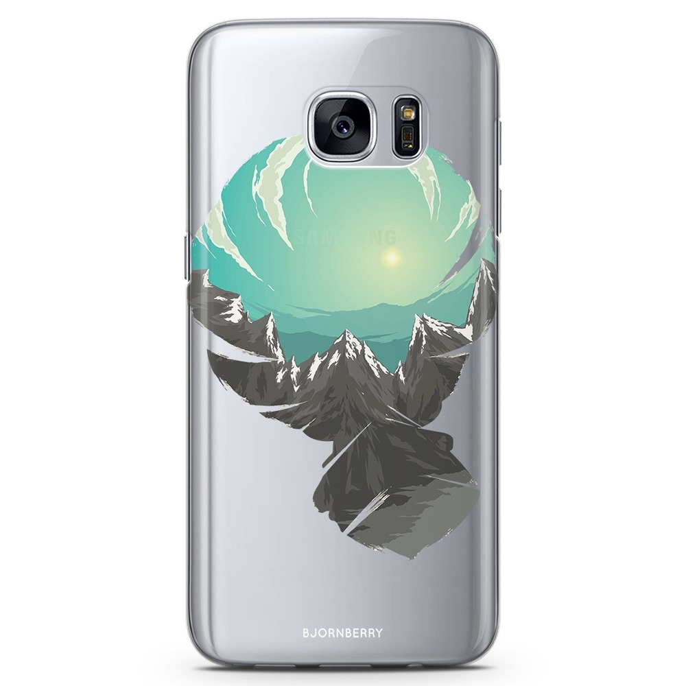 Samsung Galaxy S7 Genomskinligt Skal - Balong Berg | Mobilskal & Mobilfodral BJORNBERRY