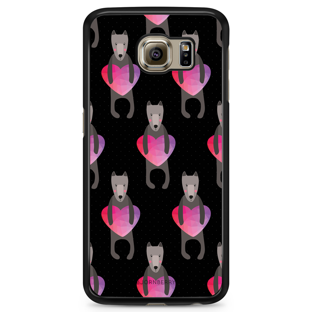 Samsung Galaxy S6 Edge Case - Romantic Dogs