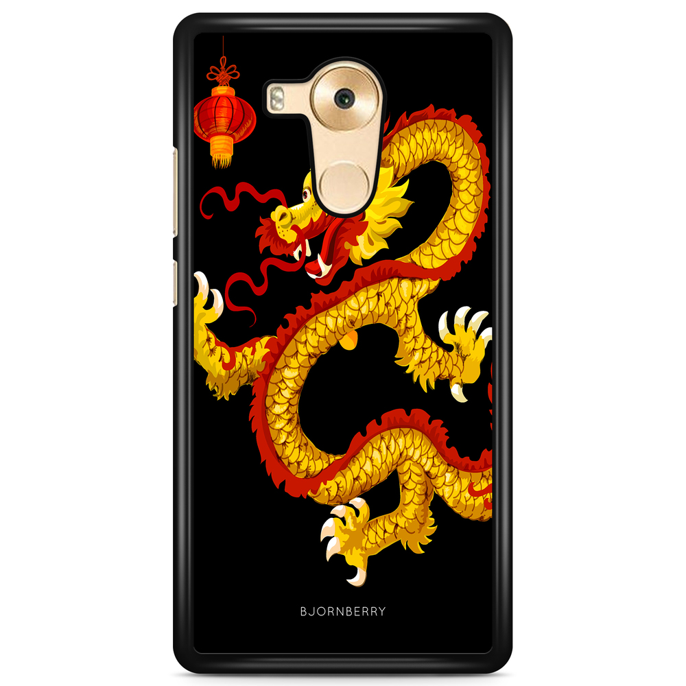 Huawei Mate 9 Pro Case - Yellow Dragon