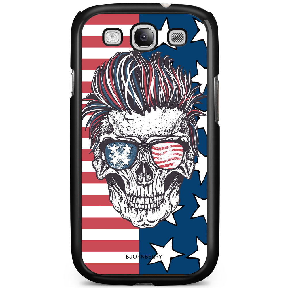 Samsung Galaxy S3 Mini Case - USA Skull