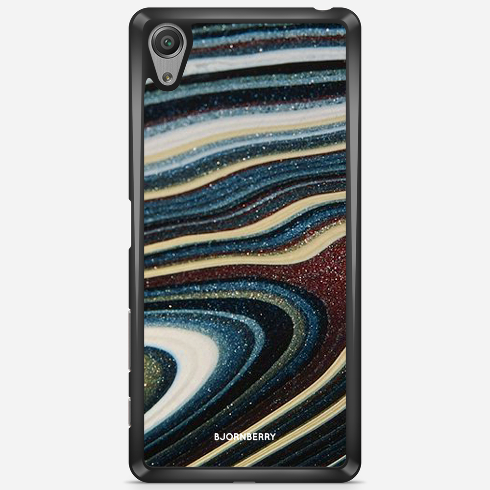 Sony Xperia X Performance Case - Malachite Pattern