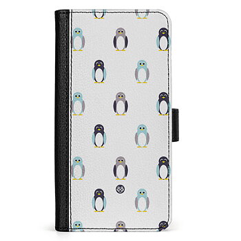 Motorola Moto G72 Wallet Case - Penguins