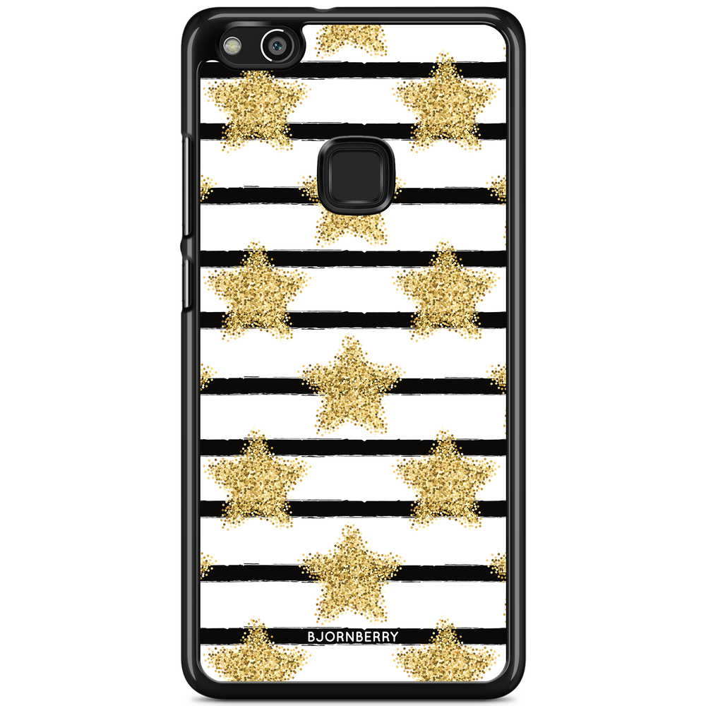 Huawei P10 Lite Case - Gold Stars
