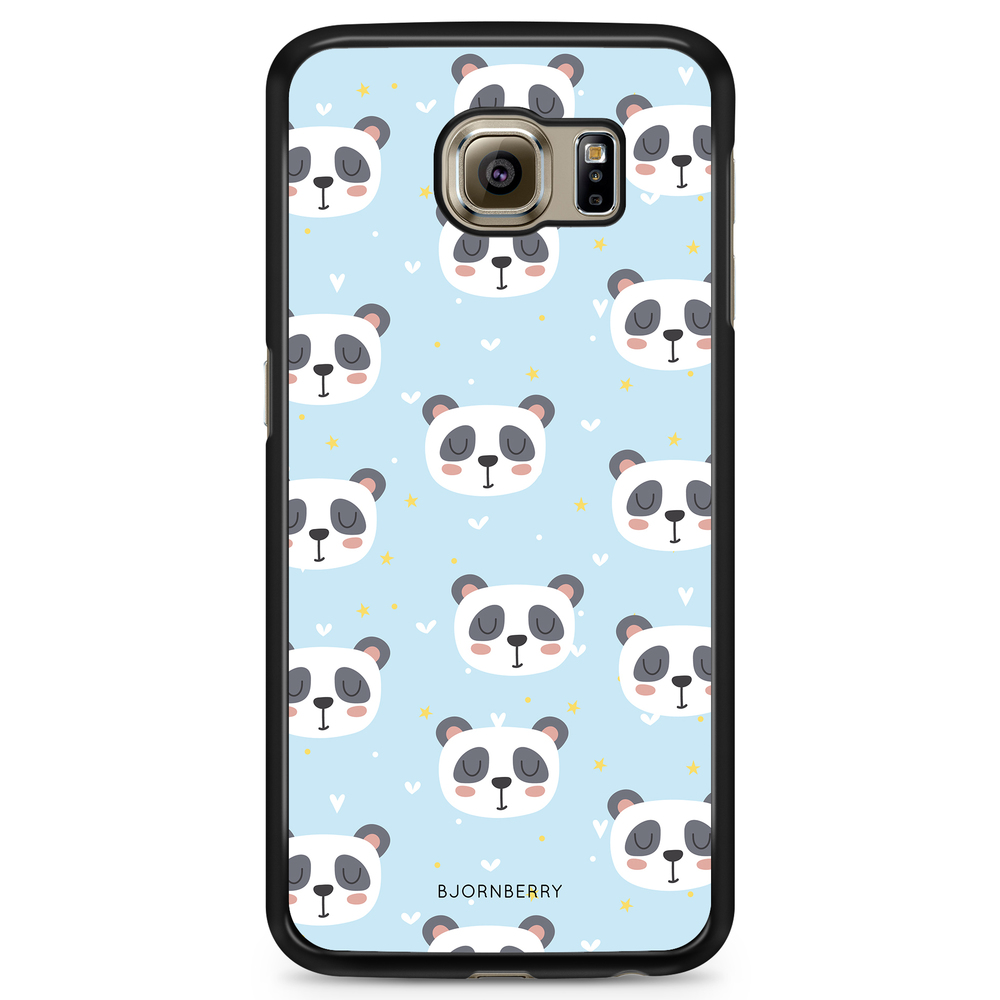 Samsung Galaxy S6 Edge Case - Panda Pattern