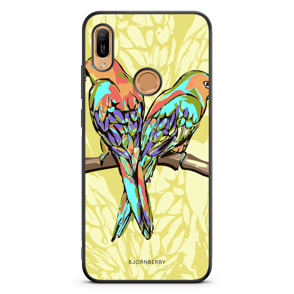 Huawei Y6 2019 Case - Parrots