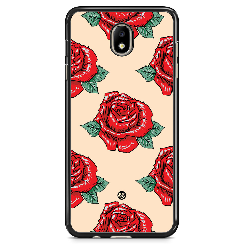 Samsung Galaxy J7 (2017) Case - Rose Pattern