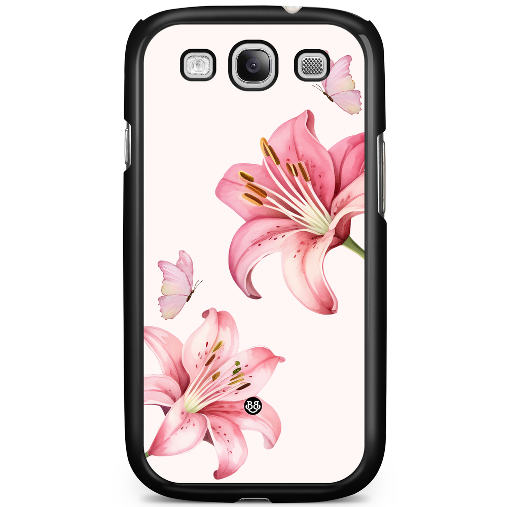 Samsung Galaxy S3 Mini Case - WILD BLOOM - Pink Lily