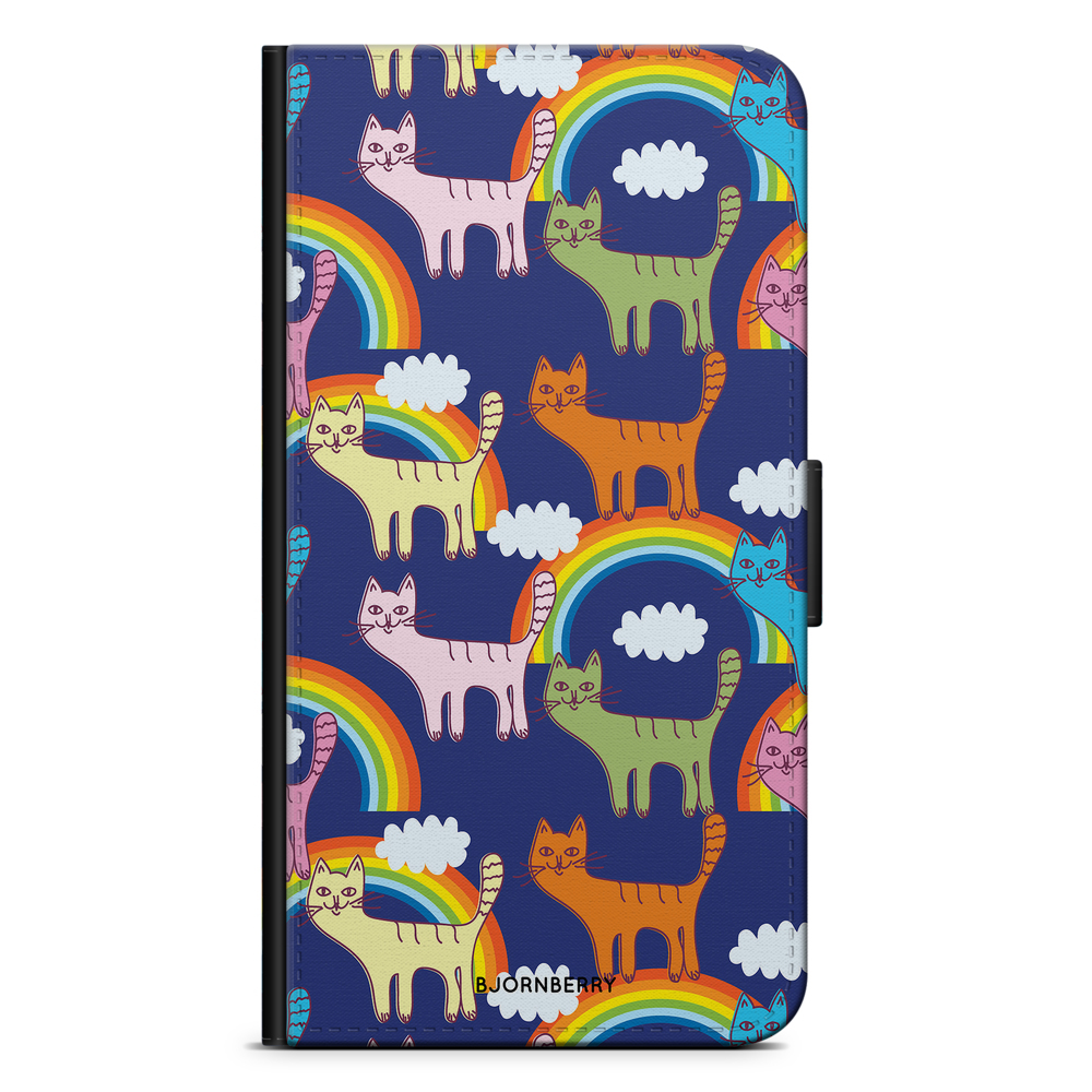 Xiaomi Mi 11 Wallet Case - Cats & Rainbows