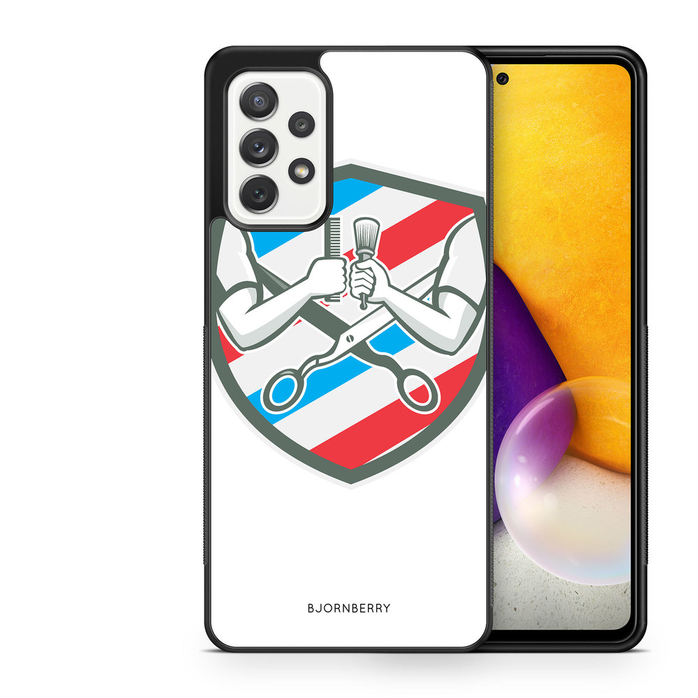 Samsung Galaxy A52/A52s 5G Case - Barber Logo