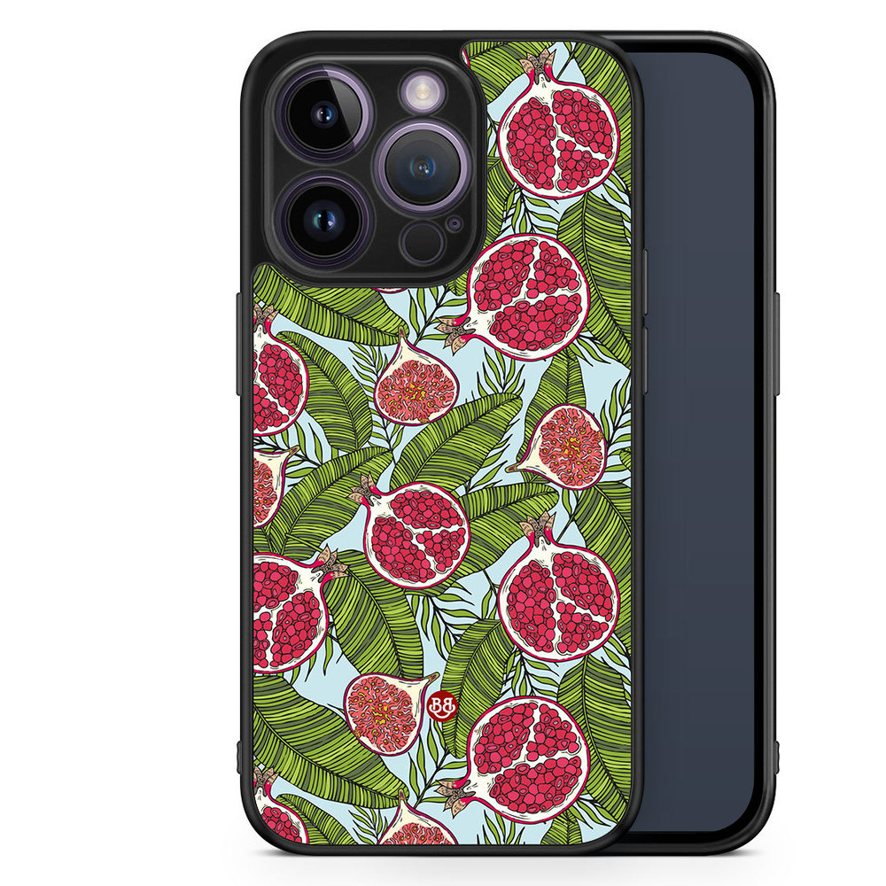 iPhone 14 Pro Case - Pomegranate