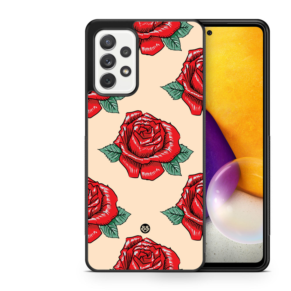Samsung Galaxy A52/A52s 5G Case - Rose Pattern