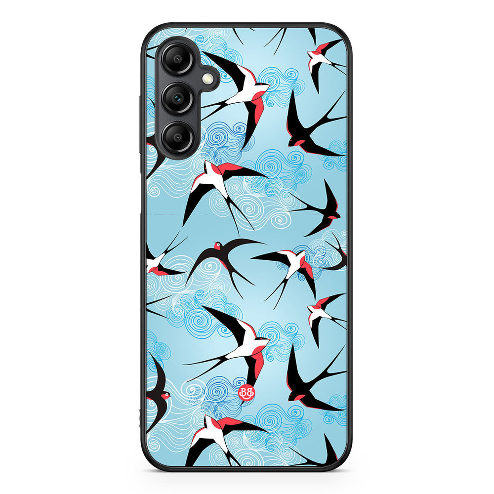 Samsung Galaxy A14 4G/5G Case - Swallows